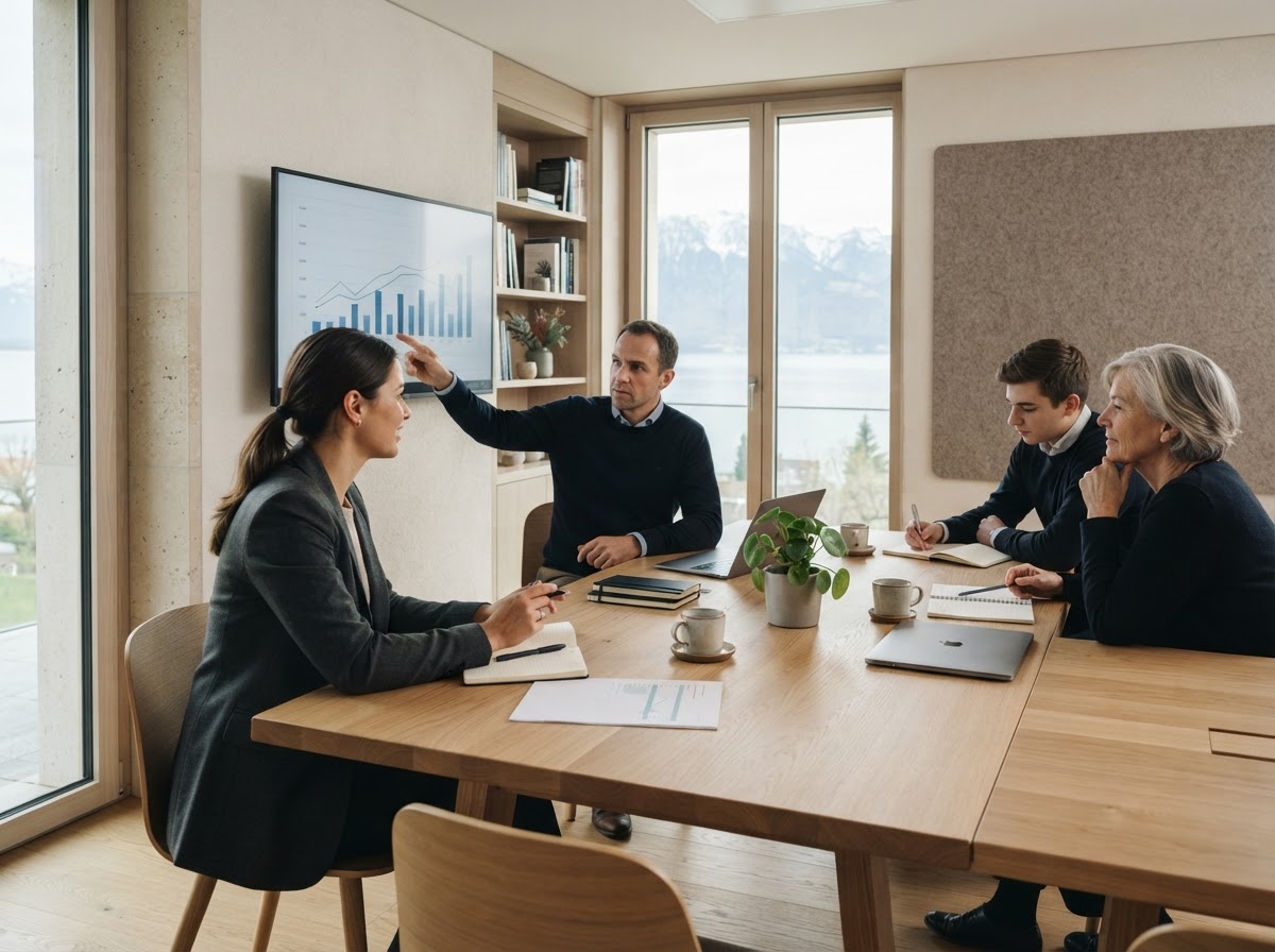 InvPulse AI Capital data review process shown through a calm, natural-toned workspace image